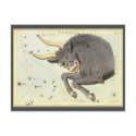 Vintage Taurus postcards by YesterdayCafe Vintage Taurus postcards