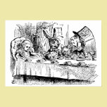 Vintage Tea Party; Alice, Hatter and March Hare posters