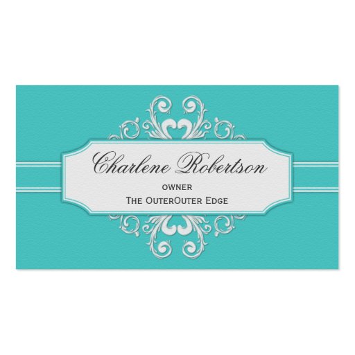 20,000+ Teal Business Cards and Teal Business Card Templates Zazzle
