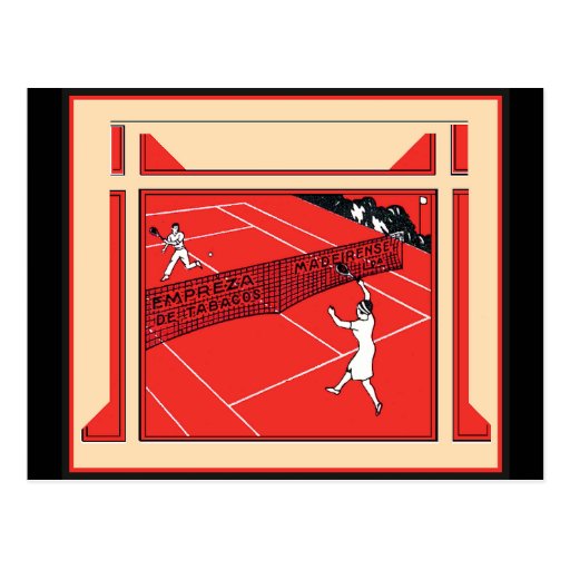 Vintage Tennis Postcards