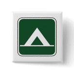 Vintage Tent Camp Sign buttons