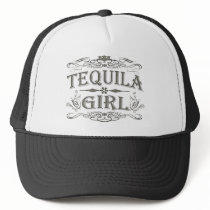 Vintage Tequila Girl Hats