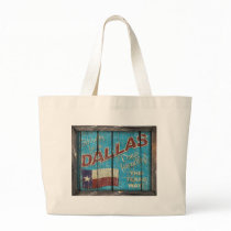 Vintage Texas - Dallas Tote Bag
