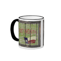 Vintage Texas - Fort Worth Mug