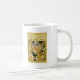 Vintage Thank You mug mug