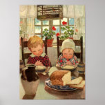 Vintage Thankful Children; Jessie Willcox Smith Poster