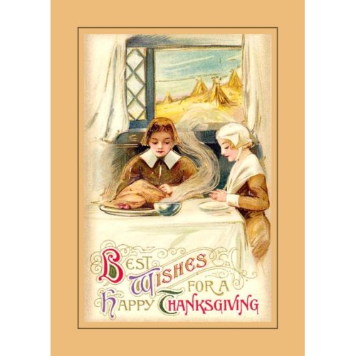 Vintage Thanksgiving card