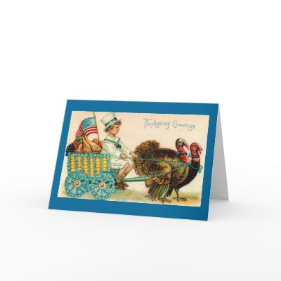 Vintage Thanksgiving Card by HDKingsbury