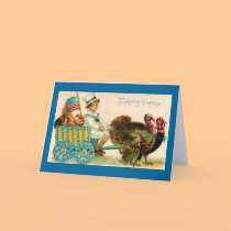 Vintage Thanksgiving Card