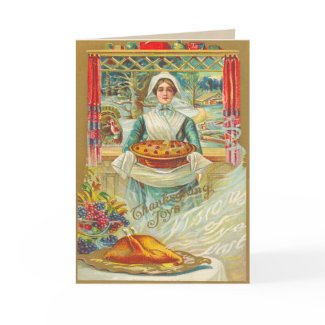 Vintage Thanksgiving Card card