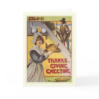 Vintage Thanksgiving card