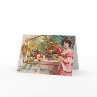Vintage Thanksgiving card