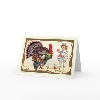 Vintage Thanksgiving card