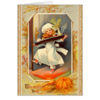 Vintage Thanksgiving Card