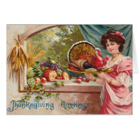 Vintage Thanksgiving Card