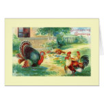 Vintage Thanksgiving Card
