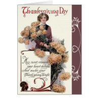 Vintage Thanksgiving Card