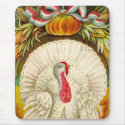 Vintage Thanksgiving Day Turkey Mousepad