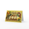 Vintage Thanksgiving Dinner Invitation/Card card
