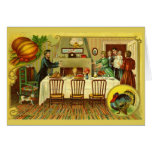Vintage Thanksgiving Dinner Invitation/Card