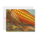 Vintage Thanksgiving Fall Ear of Corn INVITATIONS