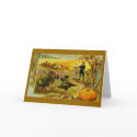 Vintage Thanksgiving Greeting Card by HDKingsbury Vintage Thanksgiving Greeting Card