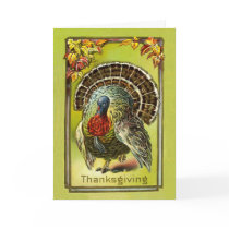 Vintage Thanksgiving Greeting Card