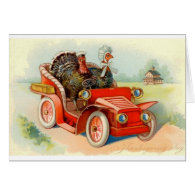 Vintage Thanksgiving Greeting Card