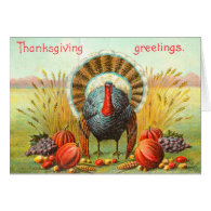 Vintage Thanksgiving Greetings Cards