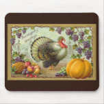 Vintage Thanksgiving Greetings Mousepad