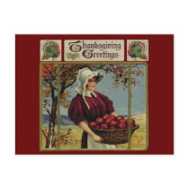 Vintage Thanksgiving Greetings Postcards