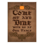 Vintage Thanksgiving Holiday Party Invitation