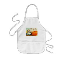 Vintage Thanksgiving Kids Apron