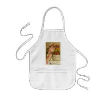 Vintage Thanksgiving Kids Apron