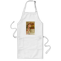 Vintage Thanksgiving Long Apron