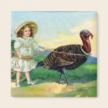 Vintage Thanksgiving Magnet magnets