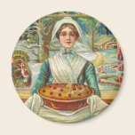Vintage Thanksgiving Magnet magnets
