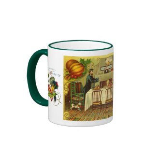 Vintage Thanksgiving Mug mug