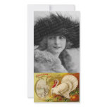 Vintage Thanksgiving Photo Card