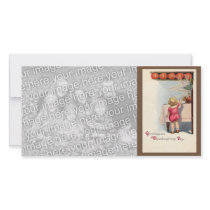 Vintage Thanksgiving Photo Card photo cards
