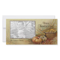 Vintage Thanksgiving photo card photo cards by BluePlanet Vintage Thanksgiving photo card photo cards