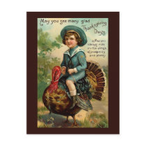Vintage Thanksgiving Postcard