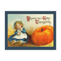 Vintage Thanksgiving Postcard by Vintage_Gifts Vintage Thanksgiving Postcard