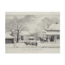 Vintage Thanksgiving postcards