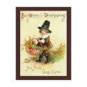 Vintage Thanksgiving Postcard
