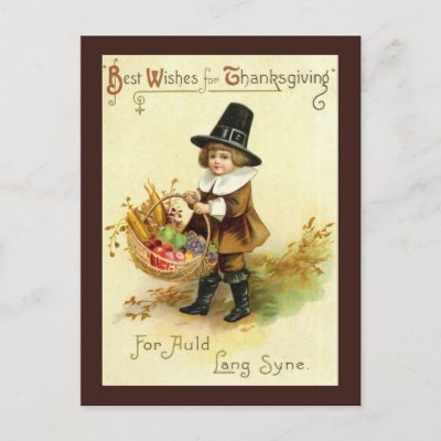 Vintage Postcards on Vintage Thanksgiving Postcard By Vintage Gifts