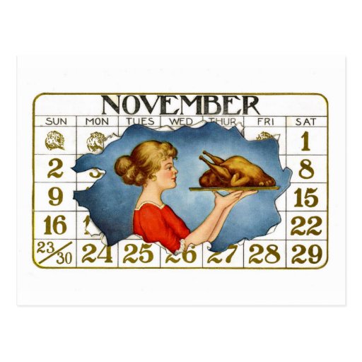 Vintage Thanksgiving Postcard