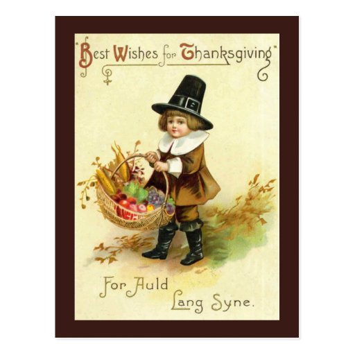 Vintage Thanksgiving Postcard