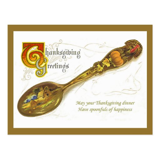Vintage Thanksgiving Postcard