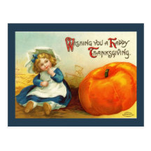 Vintage Thanksgiving Postcard